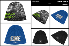 Ribbed Knitted Beanie - Mockup Product Image 3