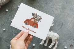 Funny Christmas clipart SVG PNG EPS Product Image 3