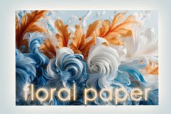 Creative Art Floral PaperBackground Product Image 4