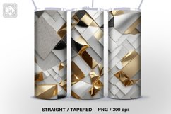 3d Mosaic 5 Tumbler Sublimations , 20 oz Tumbler Wraps Product Image 4