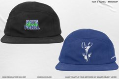 Hat 5 Panel - Mockup Product Image 3