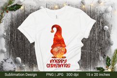 Christmas Gnome Sublimation. Gnome Christmas. Product Image 1