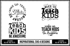 Inspirational Quotes Svg 4 Designs Product Image 1