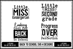 Back to School Svg 4 Designs Product Image 1