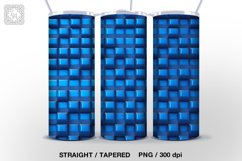 3d Mosaic 5 Tumbler Sublimations , 20 oz Tumbler Wraps Product Image 3