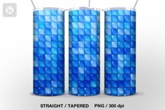 3d Mosaic 5 Tumbler Sublimations , 20 oz Tumbler Wraps Product Image 5