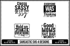 Sarcastic Svg 4 Designs Product Image 1
