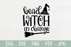 Head Witch In Charge - Halloween Witch SVG Product Image 2