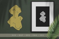 Abstract female bust sculpture Product Image 1