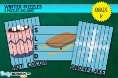 Winter Spell Puzzle Bundle #2 | Educational Puzzles Product Image 1