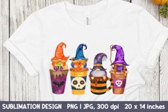 Halloween Coffee Sublimation. Halloween Gnomes. Gnome Coffee Product Image 1