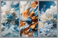 Creative Art Floral PaperBackground Product Image 5