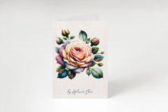 Magical Knitted Roses Clipart BUNDLE | Amazing flower png Product Image 5