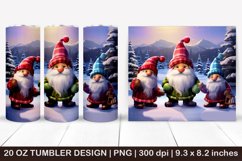 Christmas gnomes tumbler-20oz tumbler Christmas gnomes Product Image 1