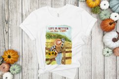 Life is better on the farm. Farm Sublimation. Farm Wife. Product Image 2