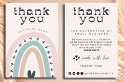 Retro Canva Thank You Card Template Product Image 1