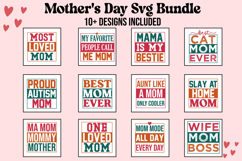 Mother's Day Svg Bundle, Funny Mom Svg, Mom Life Svg Designs Product Image 1