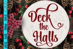 Deck the Halls SVG Cut File Product Image 1
