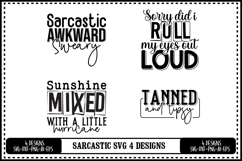 Sarcastic Svg 4 Designs Product Image 1