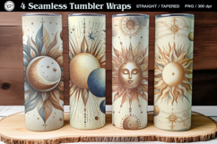 Celestial Tumbler Sublimation, 20 oz Tumbler Wrap Product Image 1