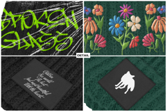 Ribbed Knitted Beanie - Mockup Product Image 5