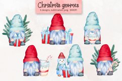 Christmas gnomes PNG for Christmas sublimation designs Product Image 2
