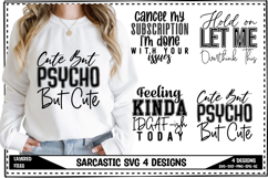 Funny Sarcastic Svg, Sarcasm Svg Product Image 1