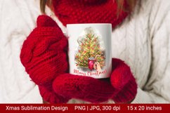 Christmas Sublimation. Christmas Clipart. Christmas Card. Product Image 2