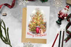 Christmas Sublimation. Christmas Clipart. Christmas Card. Product Image 3
