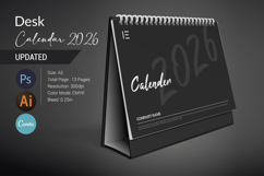 Desk Calendar 2026 Product Image 1