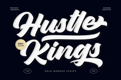 Hustle Kings - Bold Script Fonts Product Image 1