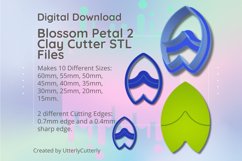 Clay Cutter STL File - Blossom Petal 2 Product Image 1