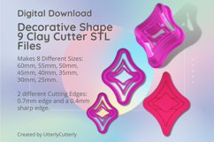 Decorative Shape 9 Earring Clay Cutter - Cookie Cutter Product Image 1