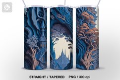 3d Landscape Tumbler Sublimations, 20 oz Tumbler Wraps Product Image 7
