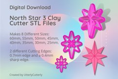 North Star 3 Clay Cutter - Cookie Cutter STL File Product Image 1