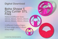 Boho Shape 5 Clay Cutter - Cookie Cutter STL File Product Image 1