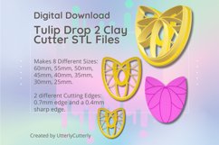 Clay Cutter STL File - Tulip Drop 2 Product Image 1