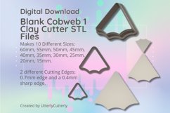 Clay Cutter STL File - Blank Cobweb 1 Clay Cutter Earring -C Product Image 1