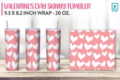 Valentines Day Skinny Tumbler Product Image 1