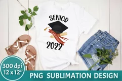 Graduation Sublimation Design PNG | Senior 2022 Sublimation Product Image 2