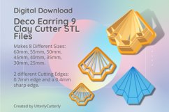 Deco Earring 9 Clay Cutter Earring -Cookie Cutter Product Image 1