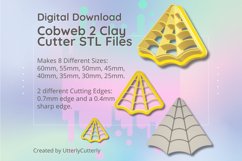 Clay Cutter STL File - Cobweb 2 Clay Cutter Earring -C Product Image 1