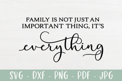 Family Quote Farmhouse Sign - Family Is Everything Product Image 2