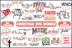 Christian SVG Bundle, Religious Svg, Jesus God Svg Designs Product Image 1