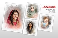 Watercolor Liquid Impression Effect Product Image 1