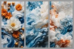 Creative Art Floral PaperBackground Product Image 8