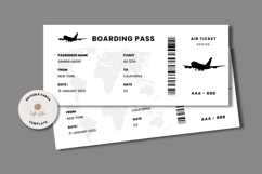 Printable Surprise Trip Template Product Image 1