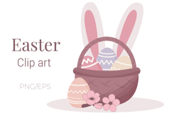 Cute Ester clip art PNG/EPS Product Image 1