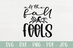All the Fall Feels - Cute Fall SVG Product Image 2