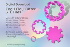 Cog 1 Clay Cutter - Cookie Cutter STL Product Image 1